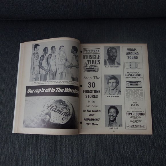 Vintage Official Warriors Quarterly 1971-72 - Picture 6 of 15